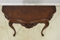 L66348EC: KARGES French Louis XV Walnut Console Ta