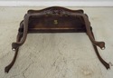 L66348EC: KARGES French Louis XV Walnut Console Ta