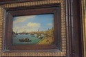 F66391EC: Pair Artist Signed Ship Oil Paintings On