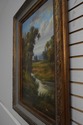 F66386EC: F.ADAN Signed Meadow Landscape Oil Paint