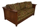 66250EC: STICKLEY Arts & Crafts Sleeper Loveseat