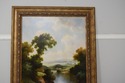 F66407EC: P.PAUL Artist Signed Landscape Oil Paint