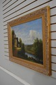 F66390EC: Artist Signed European Countryside Oil P