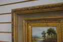 F66405EC: F.ADEN Framed Oil Painting On Board