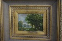 F66404EC/06EC: Pair Landscape Frame Oil Paintings 