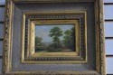 F66404EC/06EC: Pair Landscape Frame Oil Paintings 