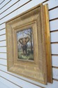 F66378EC: Artist Signed Framed Elephant Oil Painti