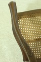L33270: Pair Italian Walnut Cane Seat Armchairs