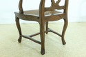L33270: Pair Italian Walnut Cane Seat Armchairs