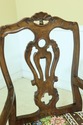 L33269EC: Set Of 8 Italian Walnut Cane Seat Dining