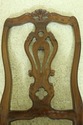 L33269EC: Set Of 8 Italian Walnut Cane Seat Dining