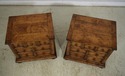 L66129EC: Pair GUY CHADDOCK Attributed Rustic Dist