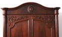 65100EC: KARGES French Louis XVI Mahogany Bar Armo