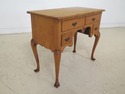 LF31359: Antique Tiger Maple New England Lowboy w.