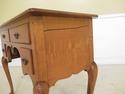 LF31359: Antique Tiger Maple New England Lowboy w.