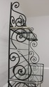 56971EC: Wrought Iron French Style Bakers Rack