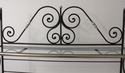 56971EC: Wrought Iron French Style Bakers Rack