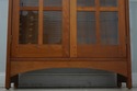 66425EC: STICKLEY Mission Style Tall Display Case