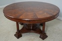 L63141EC: THEODORE ALEXANDER Round Mahogany Dining