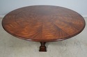 L63141EC: THEODORE ALEXANDER Round Mahogany Dining