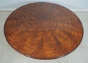 L63141EC: THEODORE ALEXANDER Round Mahogany Dining