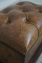 L66442EC: CENTURY Monarch Tufted Leather Ottoman O