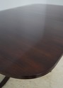 57252EC: HENKEL HARRIS Mahogany Double Pedestal Di