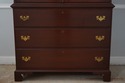 66433EC: WILLIAM SEAY 2 Piece Mahogany Linen Press