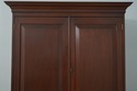 66433EC: WILLIAM SEAY 2 Piece Mahogany Linen Press