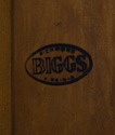 66431EC: BIGGS Chippendale Mahogany Corner China C