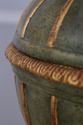 LF66461EC: MAITLAND SMITH Green Lidded Urn Bronze