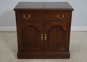 66437EC: STICKLEY 2 Door Cherry Flip Top Server