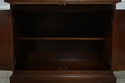 66437EC: STICKLEY 2 Door Cherry Flip Top Server