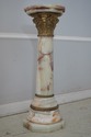 LF70817: Onyx Marble French Empire Style Column Pe