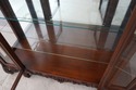70670: French Rococo Carved Walnut Curio Display C