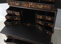 70713: Chinoiserie Decorated 2 Piece Secretary Des