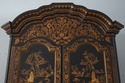 70713: Chinoiserie Decorated 2 Piece Secretary Des