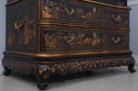 70713: Chinoiserie Decorated 2 Piece Secretary Des