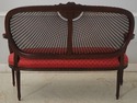 L70869: FAIRFIELD Mahogany French Louis XVI Cane B
