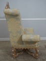 62054EC: Pair PHYLLIS MORRIS Baroque Throne Chairs