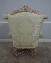 62054EC: Pair PHYLLIS MORRIS Baroque Throne Chairs