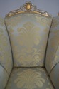 62054EC: Pair PHYLLIS MORRIS Baroque Throne Chairs