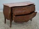 62270EC: Vintage French Louis XV Marble Top Marque