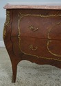 62270EC: Vintage French Louis XV Marble Top Marque