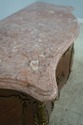 62270EC: Vintage French Louis XV Marble Top Marque