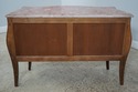 62270EC: Vintage French Louis XV Marble Top Marque