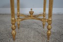 L62289EC: French Louis XV Style Gold Gilt Round La