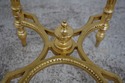 L62289EC: French Louis XV Style Gold Gilt Round La