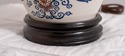F70913: DELFT Porcelain Williamsburg Tobacco Jar L
