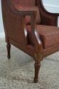 62256EC: Pair French Louis XVI Style Upholstered C